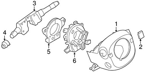 Nissan 25560-3KA8E, Combination Switch