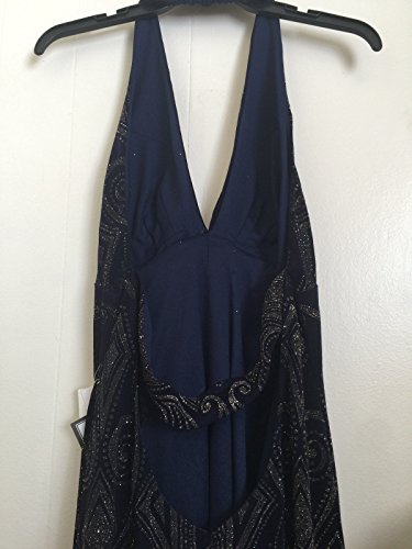Tribal Swirl Glitter (Color:Navy/Gold,Size 1/2)2