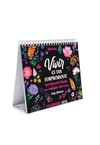 Animosa   Calendario de sobremesa 2026 Emily Dickinson