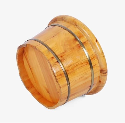Cubeta de Madera para Spa de Pies, Barril de Cedro Natural miniatura 4