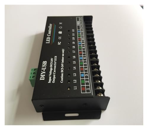 Controlador programable de barra LED de 12 vías para personalizar la iluminación del hogar 4
