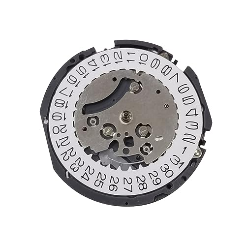 Tumintu Movimiento de Reloj de Cuarzo VK63 Fecha A Las 3 en Punto Movimiento de Reloj CronóGrafo con BateríA para Reloj VK63 VK63A Calendario úNico