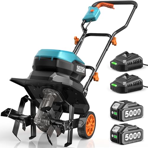 Seesii 40V Cordless Tiller