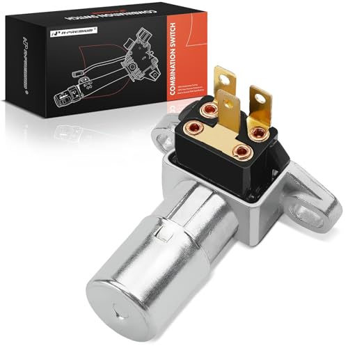 A-Premium Floor Mounted Headlight Dimmer Switch Compatible with Chevrolet Malibu, Camaro, Corvette & GMC Suburban & Jeep Cherokee & Buick Regal & Cadillac Eldorado & Pontiac Astre & Oldsmobile & More