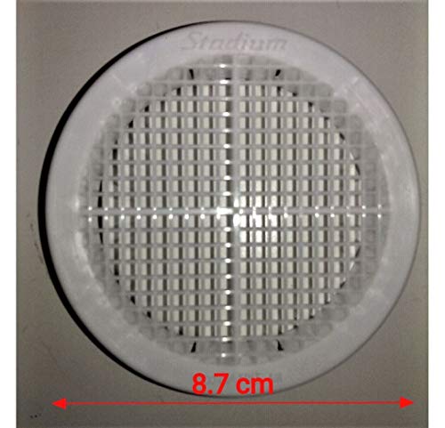 STAD BM406W Round Soffit Vent 3" White - Pack of 5, 3 inches