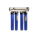 LiquaGen Shark 4-Stage RO/DI Commercial-Grade Reverse Osmosis Water Filtration System – for Aquarium, Reef, Marine, Coral, Lab, and Pet Store Use – Produces 0 PPM Ultra-Pure Water (600 GPD)