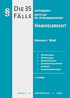 Die 35 wichtigsten Fälle Handelsrecht 3861939193 Book Cover