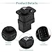 ACROPIX Car Mirror Switch Fit for Ford E-150 Explorer Crown Victoria No.F5TZ17B676A/1S9051 - Pack of 1 Black