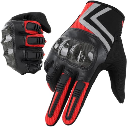 Image of WTACTFUL Lightweight Motorcycle Gloves for Men Women Touchscreen Summer