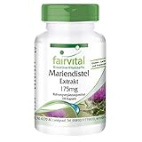 Mariendistel Kapseln - Extrakt 175mg - VEGAN - 100 Kapseln - standardisiert auf 80% Silymarin