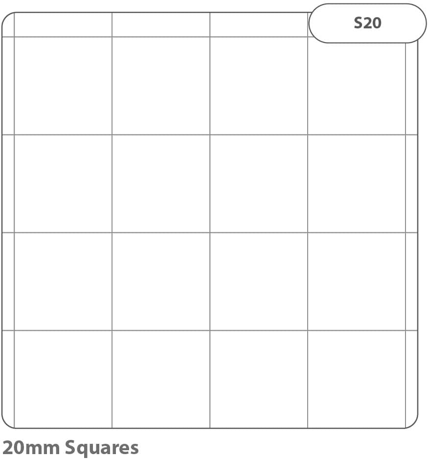 A4 Exercise Book, Red, 20mm Squares, 32 Page (Pack of 10)
