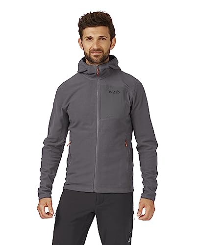 Image of Rab Men's Tecton Hoody - Full-Zip Fleece Jacket for Hiking & Climbing