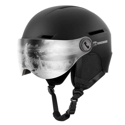 SNOWER 2-in-1 Ski Helmet Combo