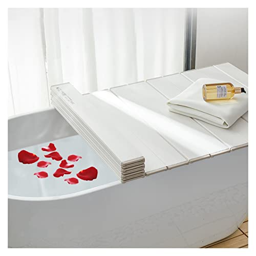 Cubierta para bañera de polipropileno blanco con aislamiento de persiana 2
