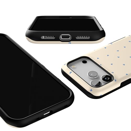 Coque iPhone 17 Pro Max MagSafe transparente avec motif cœurs Casely - 3