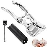 Conception pratique: Poignée ergonomique et finition robuste font de ce hachoir ail un cadeau utile pour amateurs de cuisine