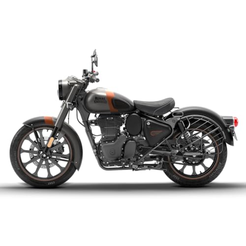 Image of Royal Enfield Classic 350 with Disc & Alloy Wheels Motorcycle (Gun Grey) Booking for Ex-Showroom Price