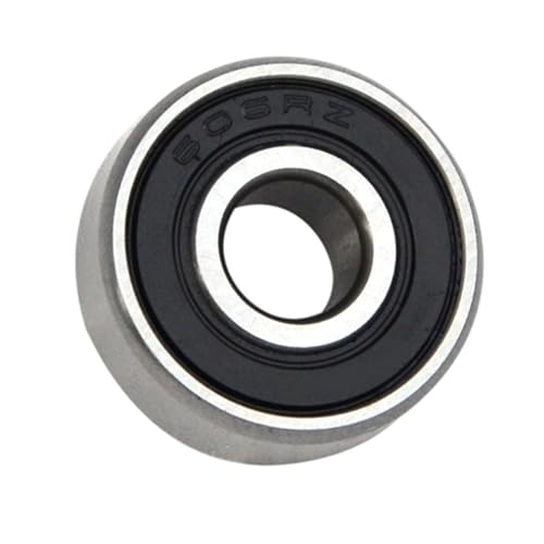 Rodamientos 606 de alta precisión con sellado hermético 6x17x6mm duraderos 10 piezas