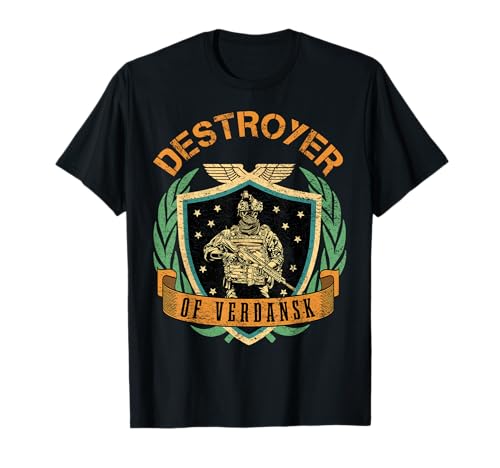 Destroyer of Verdansk, Warzone Gaming Shirt, Gulag T-Shirt
