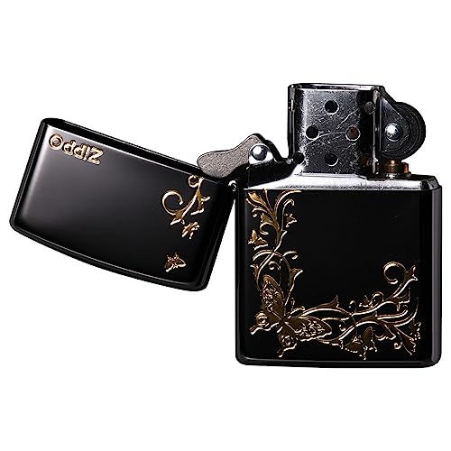 Encendedor Zippo 2BKG-BUT Negro Bronce miniatura 3