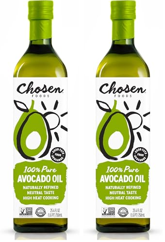 Image of Chosen Foods, 100% Pure Avocado Oil, 25.4 oz (Pack of 2)