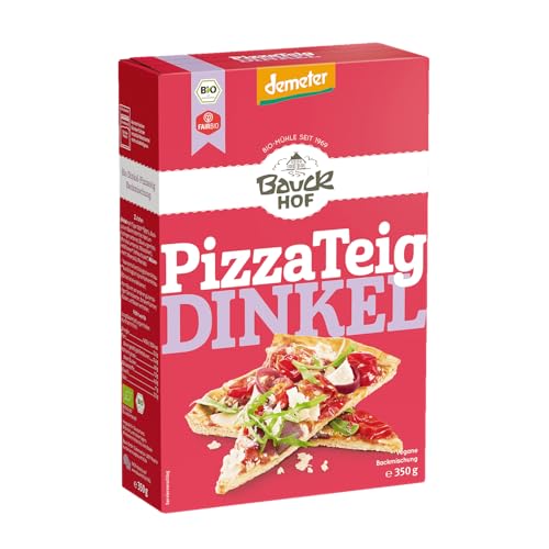 Bauckhof Teigbackmischung, Dinkel Pizzateig 350 g