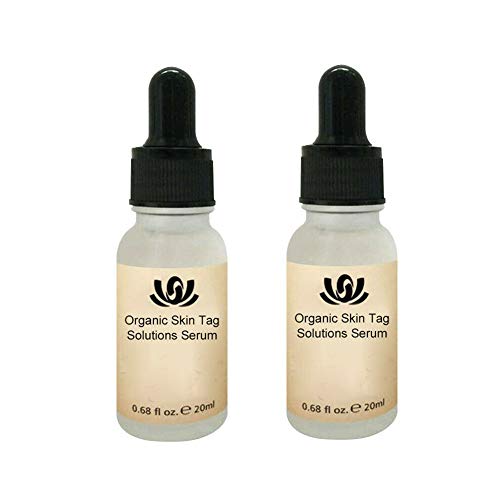 Organic Tags Solutions Serum, Mole and Skin Tag Remover and Repair Cream Oil, Remove Moles and Skin Tags,Dark Spot Corrector Brightening Serum?2PCS?