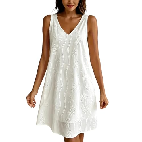 Robe midi sans manches fluide, la tenue idéale pour vos sorties d'été