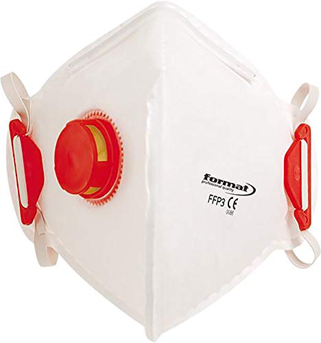 Preisvergleich Produktbild FORMAT Atemschutzfaltmaske, mit Ventil FFP3 (Inh. 10 Stück)