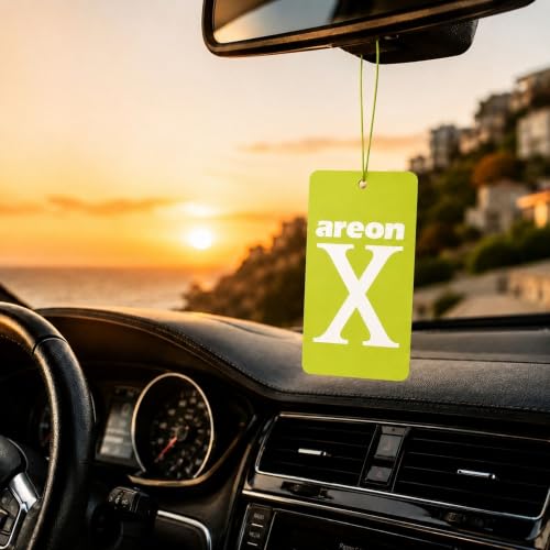 Image of AREON X Mountain Fresh Paper Hanging Car Air Freshener - Pack of 12