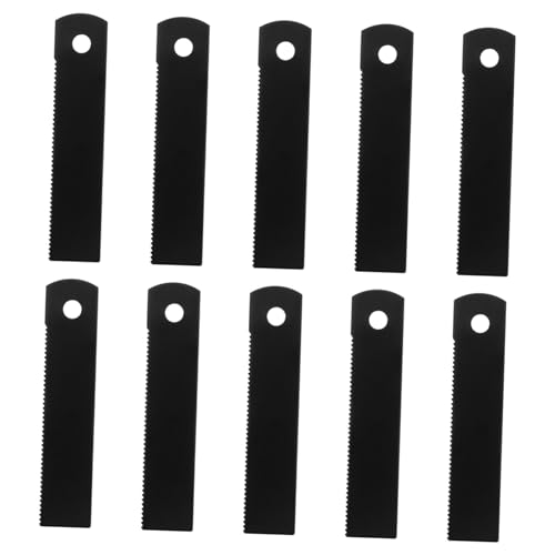 FOYTOKI Camping Fire 10pcs Flint Rods Serrated Scraper Outdoor for Hiking Hunt