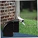 Veemoon Rain Adapter Gutter Downspout Elbow Connector Multipurpose Aluminum Alloy Rain Fitting