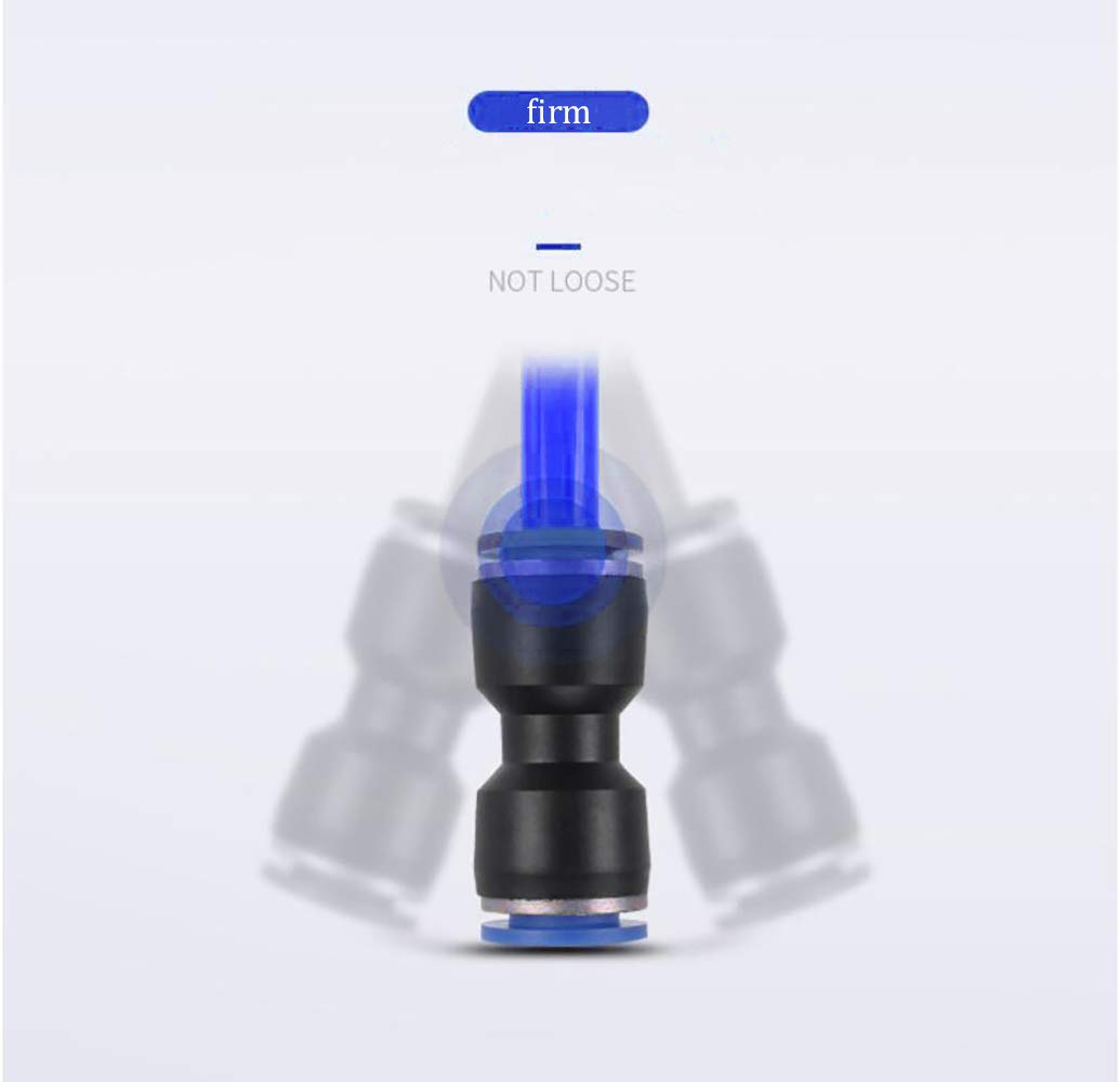 New Product 4mm Quick Fitting, 5/32” OD Push to Connect Pipe Tube Straight Fittings, Pneumatic Air Line Connector 20Pcs 🔥 Crazy Deals 4mm Quick Fitting, 5/32” OD Push to Connect Pipe Tube Straight Fittings, Pneumatic Air Line Connector 20Pcs