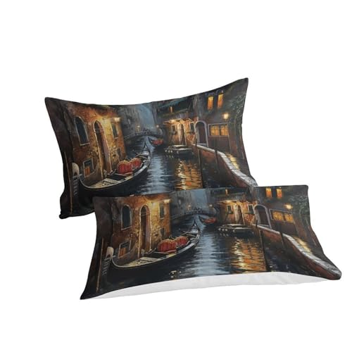 Linge de lit premium Venise imprimé 3D microeffilée pour couchage enfant
