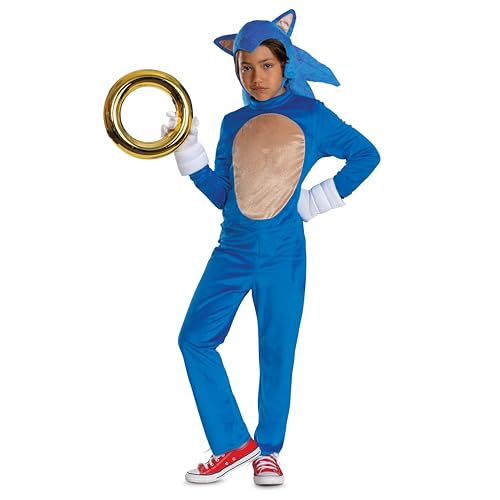 Disguise Sonic Ring Costume Accessory, Official Sonic Movie 3 Halloween Costume Prop3