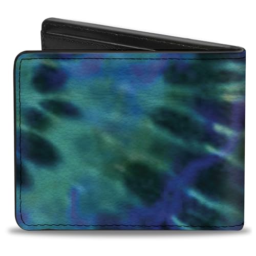 Buckle-Down Men's Bifold Wallet Tie Dye2