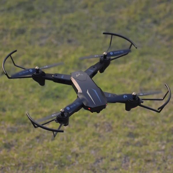 Image of Garuda 1080 Black Wifi Hd 1080P + 720 P Fpv Dual Camera, Box Version, Position Locking Drone (Garuda Black Drone)