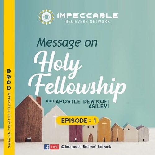 Page de couverture de Holy Fellowship Episode 1