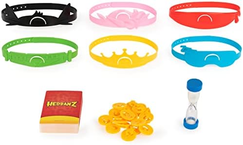 Spin Master Games Hedbanz Picture Guessing Board Game New Edition, for Families and Kids Ages 8 and up, Multicoloured, 20126193 7 41IzuCDYoeL. AC