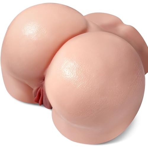 Sex Doll Male Sex Toys, 15LB Pocket Pussy Female Big Ass & Tight Pussies Bubble Butt, Round Thick Sex Dolls with Deep Vagina & Anal, Realistic Texture Adult Torso Sex Toys for Men Masturbator