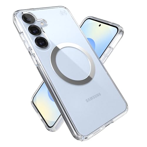 Speck Coque pour Samsung Galaxy S25 Plus – Coque magnétique, protection contre les chutes de 4,9 m, anti-jaunissement – Coque MagSafe pour Samsung S25...