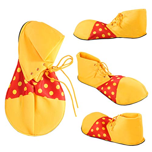 Amosfun Scarpe da Clown Costume Scarpe da Clown