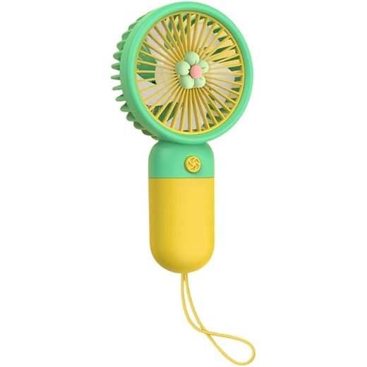 MIPPO Flower Mini Fan Portable Handheld Cartoon Cute Student
