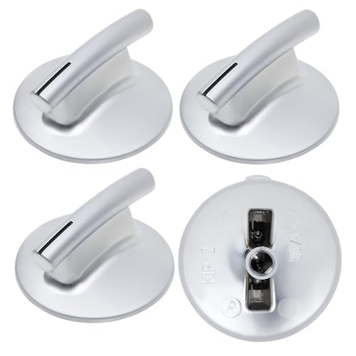 4Pcs WP74010839 Cooktop Burner Knob Replacement Part fit for Jenn-Air Stove/Range - Replaces 74010839 7737P372-60 Not Universal