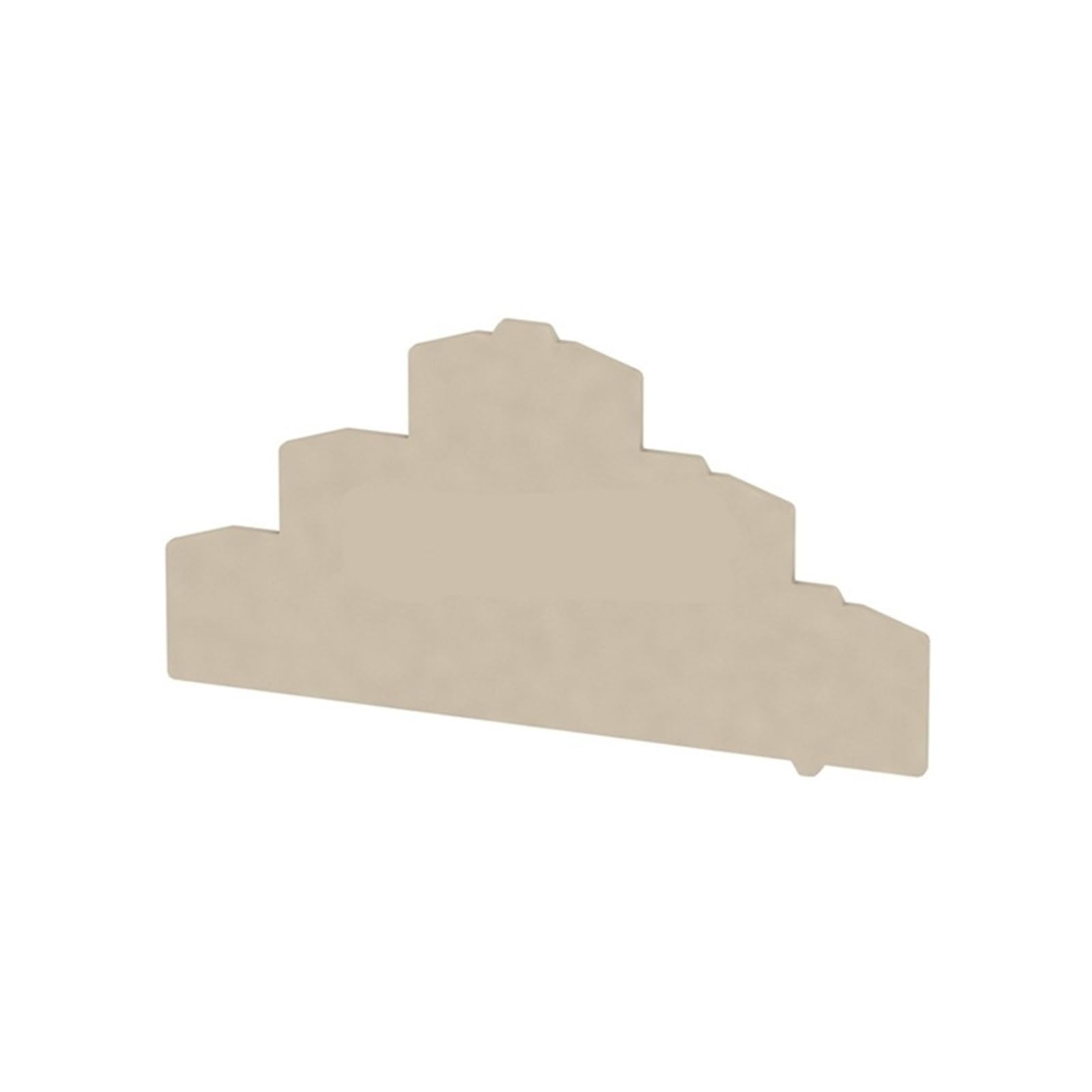 Accesorios para bloques de terminales: Placa final ZAP/TW ZDLD2.5-2N 2