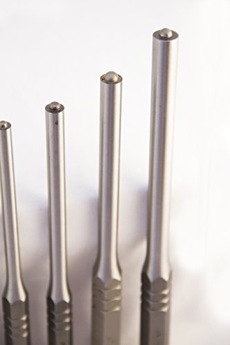Grace USA RS-7 - Steel Roll Spring Punch Set - RS7 - Gunsmithing - Steel Punches - 7 piece - Gunsmith Tools & Accessories