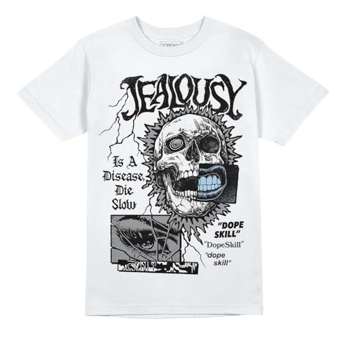 Image of DopeSkill Halloween Graphic Tee Streetwear Hip Hop Hypebeast Unisex T-Shirt Sneaker Colour Matching Shirts Spooky Graphic