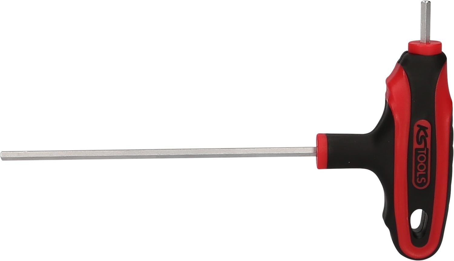 KS Tools 151.2844 Llave Allen hexágono interior mango en T, 1/8"