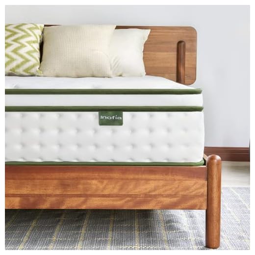 Inofia Mattress,25cm Hybrid Innerspring Mattress in a Box,9 Zoned Support Mattress Gives Advanced Pressure Point Relief,the HOPE Collection,Risk-free100 Night Trial (Double(135x190x25cm))