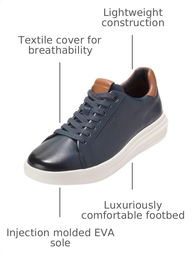 Image of Cole Haan Men's Grand Hurrion Lace-to-Toe Sneaker
